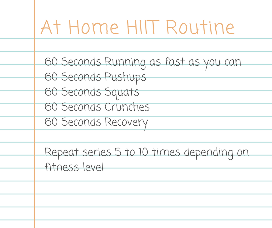 Home HIIT Routine