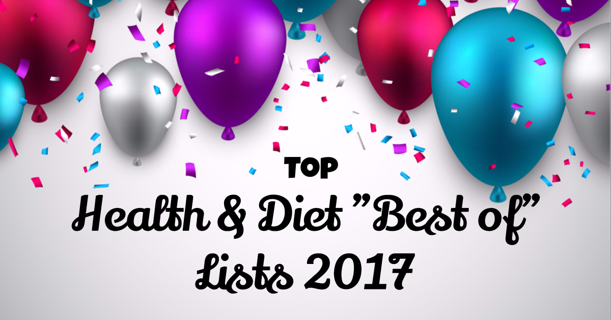 Top health & diet best of lists 2017