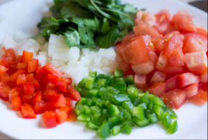 healthy condiments pico de gallo