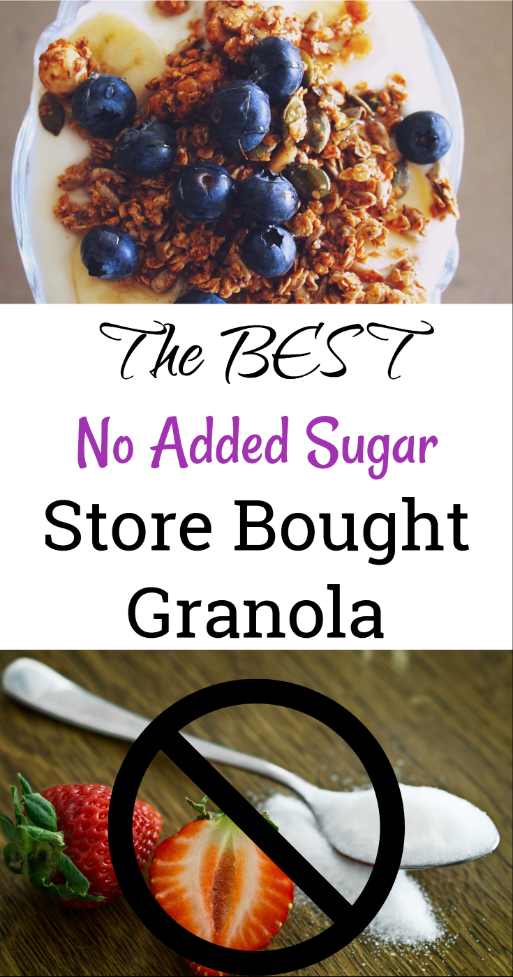 The best no added sugar store bought granola (sugar-free granola, healthy granola, healthy breakfast options, diet friendly breakfast/ paleo granola/ weight loss breakfast/ low sugar cereal/ )