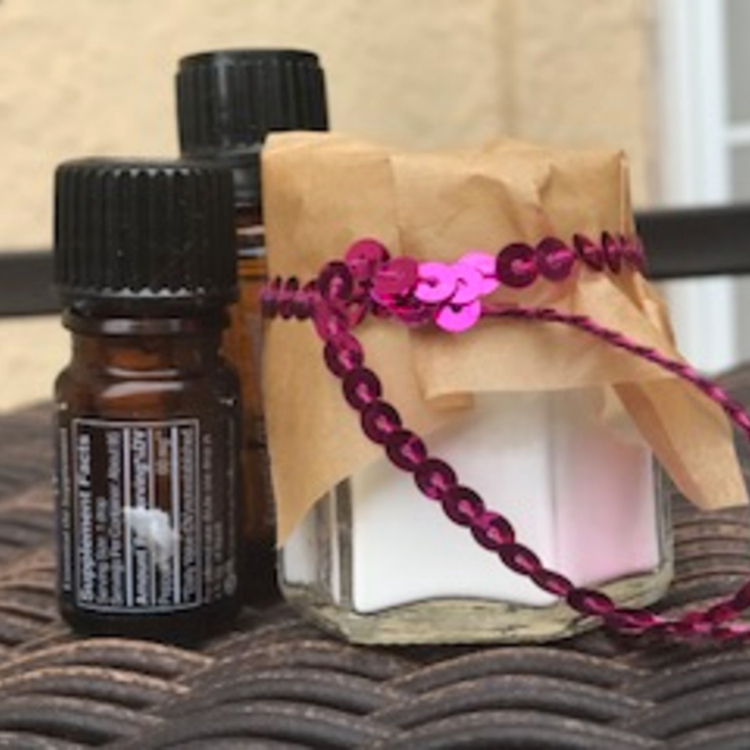 non-toxic car air freshener (homemade)