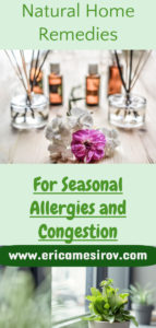 My favorite natural home remedies for sinus allergy relief (holistic allergy treatment/ non-toxic allergy relief/ fight sinus problems naturally/ neti pot benefits/ do neti pots work/ local honey for allergies/ essential oil for sinus relief/ stuffed nose/ sinus headache/ treat naturally/ fast relief/ air purifier for allergies)