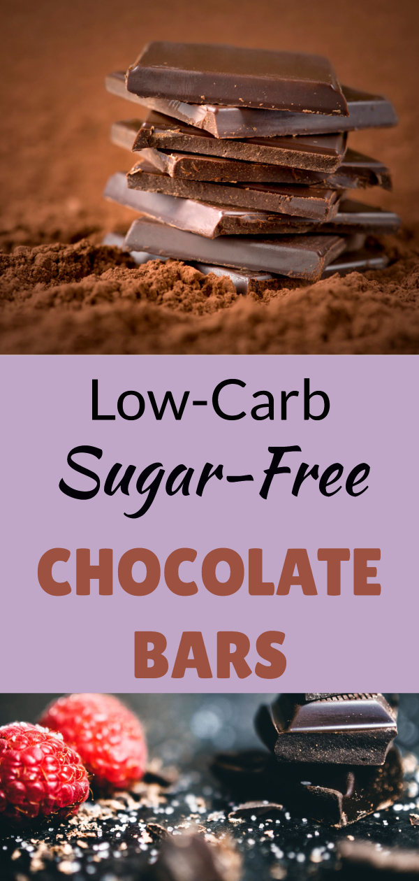 Low carb sugar-free chocolate bars (keto approved chocolate/ low-carb chocolate/ go sugar-free/ cut back on sugar/ feed sugar cravings/ sweet cravings on keto/ keto junk food/ ways to eat less sugar/ eat sweet/ don't blow diet/ low-calories chocolate/ better quality chocolate/ better than hershey's)