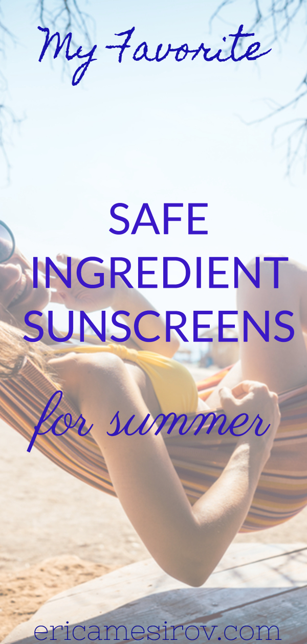 Chemical-free safe ingredient sunscreens (chemical-free sunscreen/ zinc-oxide/ titanium dioxide/ UVA rays/ UVB rays/ natural sun protection/ ewg verified sunscreen/ dangerous chemicals/